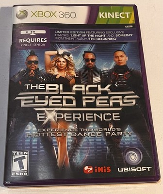 Black Eyed Peas Experience Xbox 360 Kinect Game Used Complete Tested T