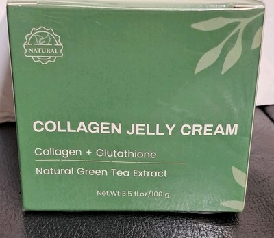 Collagen Jelly Cream Collagen + Glutathione Green Tea Extract Cream