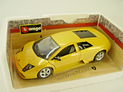 Lamborghini Murcielago - Bburago  Maßstab 1:18 -  033161   #1117  #E   - gebr.