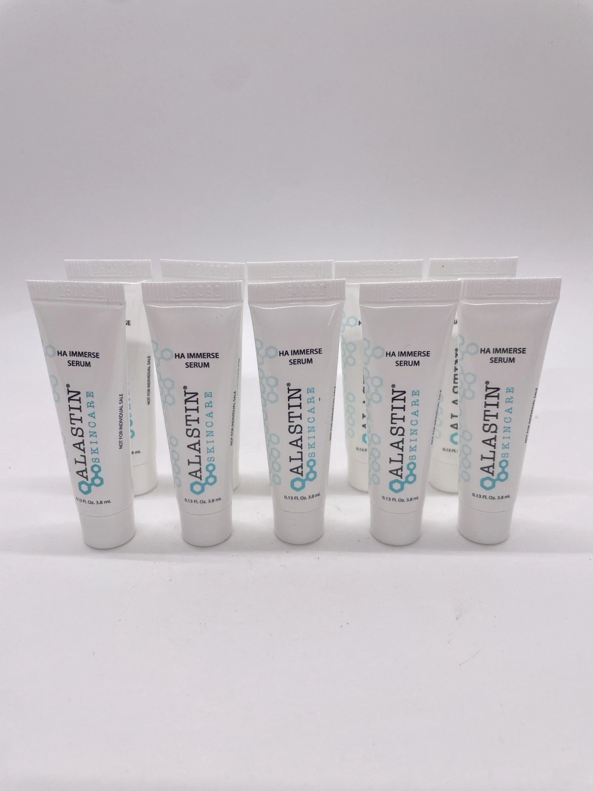 Alastin HA IMMERSE SERUM Sample Tubes pack of 10 x 3.8ml=38ml Sealed NEW Unboxed