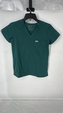 Figs Catarina One-Pocket Scrub V-neck XXS Petite- Teal Green NEW