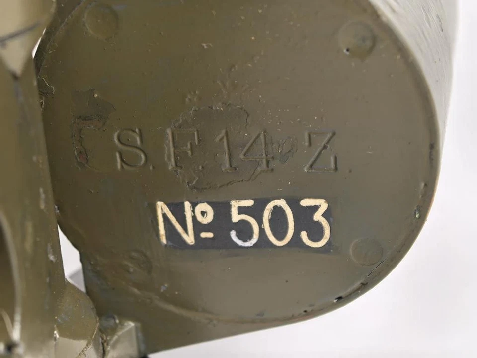 Scherenfernrohr 14 Z, Hergestellt von Carl Zeiss Jena. Gute Optik, Verstellringe - Bild 3 von 4