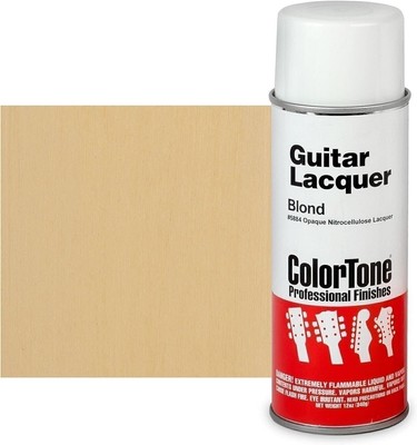 ColorTone 50s Classic Colors Aerosol Guitar Lacquer, Blond