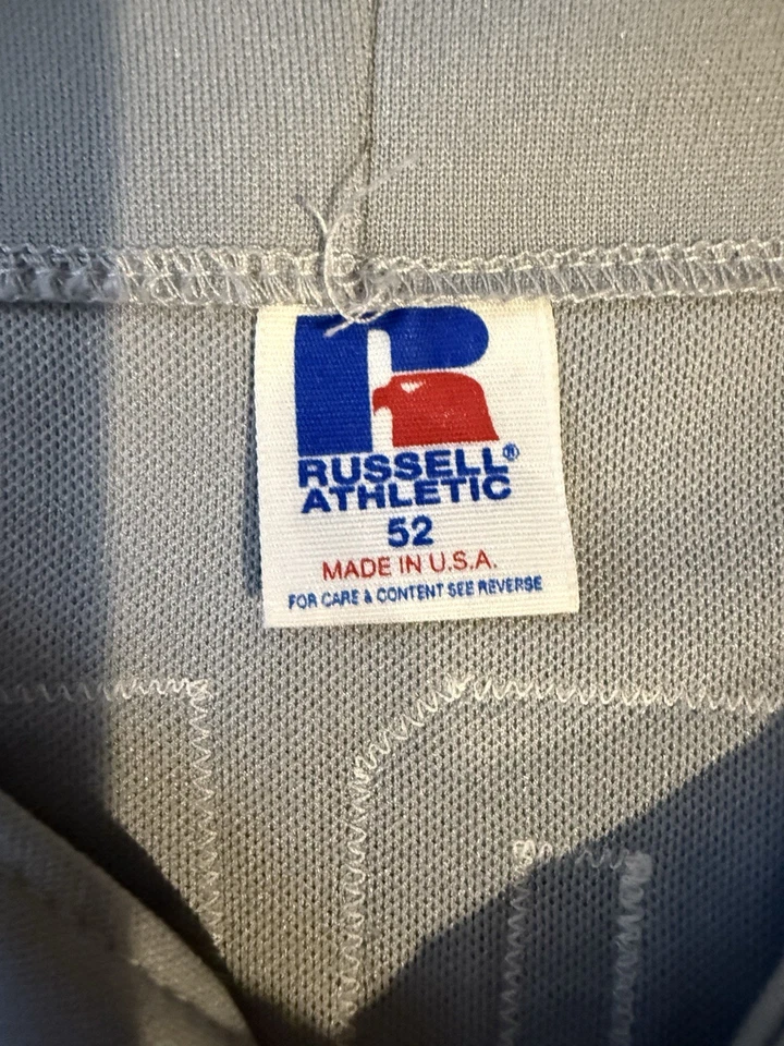 Michael Jordan Chicago White Sox Russell Athletic Authentic Jersey Size 52 Grey - Image 3 of 4