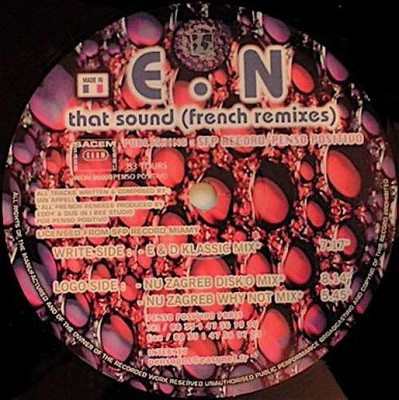 E.N* - That Sound (Frenc 12'' Vinyl Electronic House, Electro, Garage House 22882