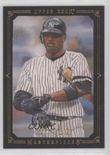 2008 Upper Deck Masterpieces Black Paper Framed Robinson Cano #66 q9p