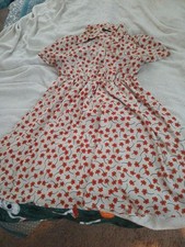 Shein 1XL Collared Floral Dress