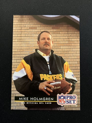 Mike Holmgren #180 1992 Pro Set card