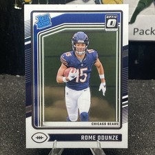 2024 Panini Donruss Optic Rome Odunze RC Rated Rookie SP #286 Chicago Bears