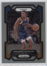 2023-24 Panini Prizm Silver Prizm Immanuel Quickley #33 11es