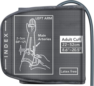 Replacement Extra Large Cuff for Omron BP Monitors 22-52CM Big Arm - Adjustable