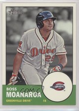 2012 Topps Heritage Minor League Edition Boss Moanaroa #40 0w8