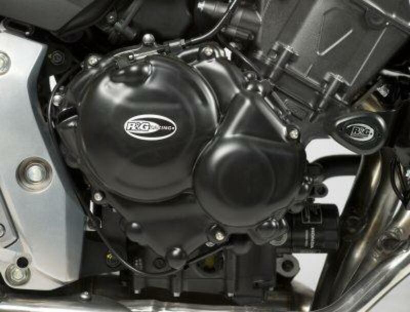 Couvre-carter droit R&G RACING anti-choc en polypropylène robuste Honda CB600F