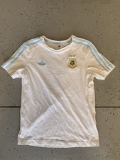 Vintage Adidas Argentina Lionel Messi #10 White Jersey Shirt Womens Large