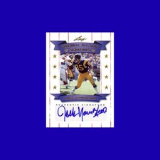 Jack Youngblood 2012 Leaf Perennial All-Stars GOLD Autograph AUTO #'d 3/5 Rams