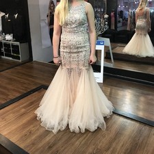 Blush by Alexia Designs - Embroidered Gown Prom Formal Size 8