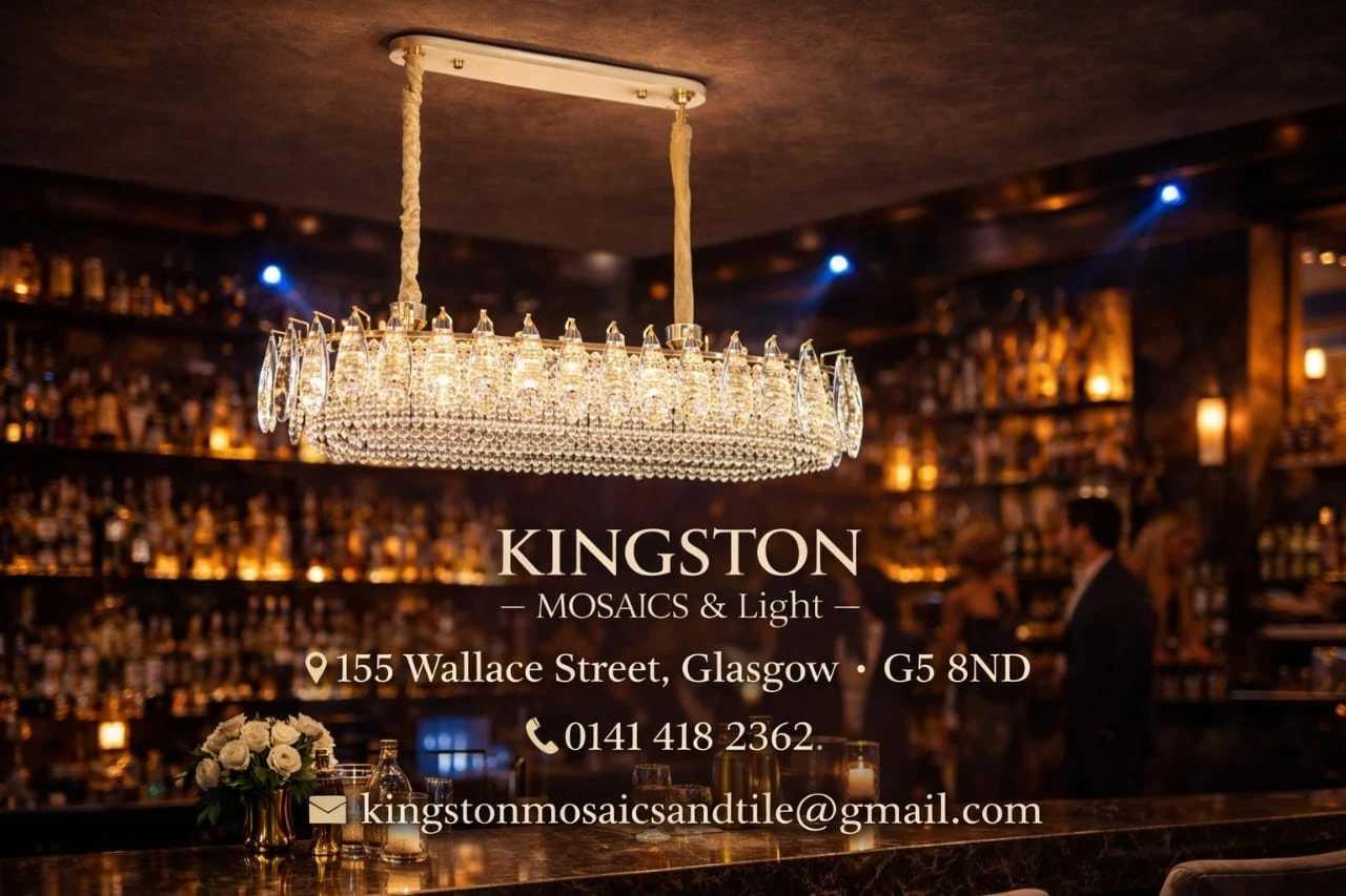 Luxury Rectangular Crystal LED Chandelier Ceiling Light - Picture 2 of 2