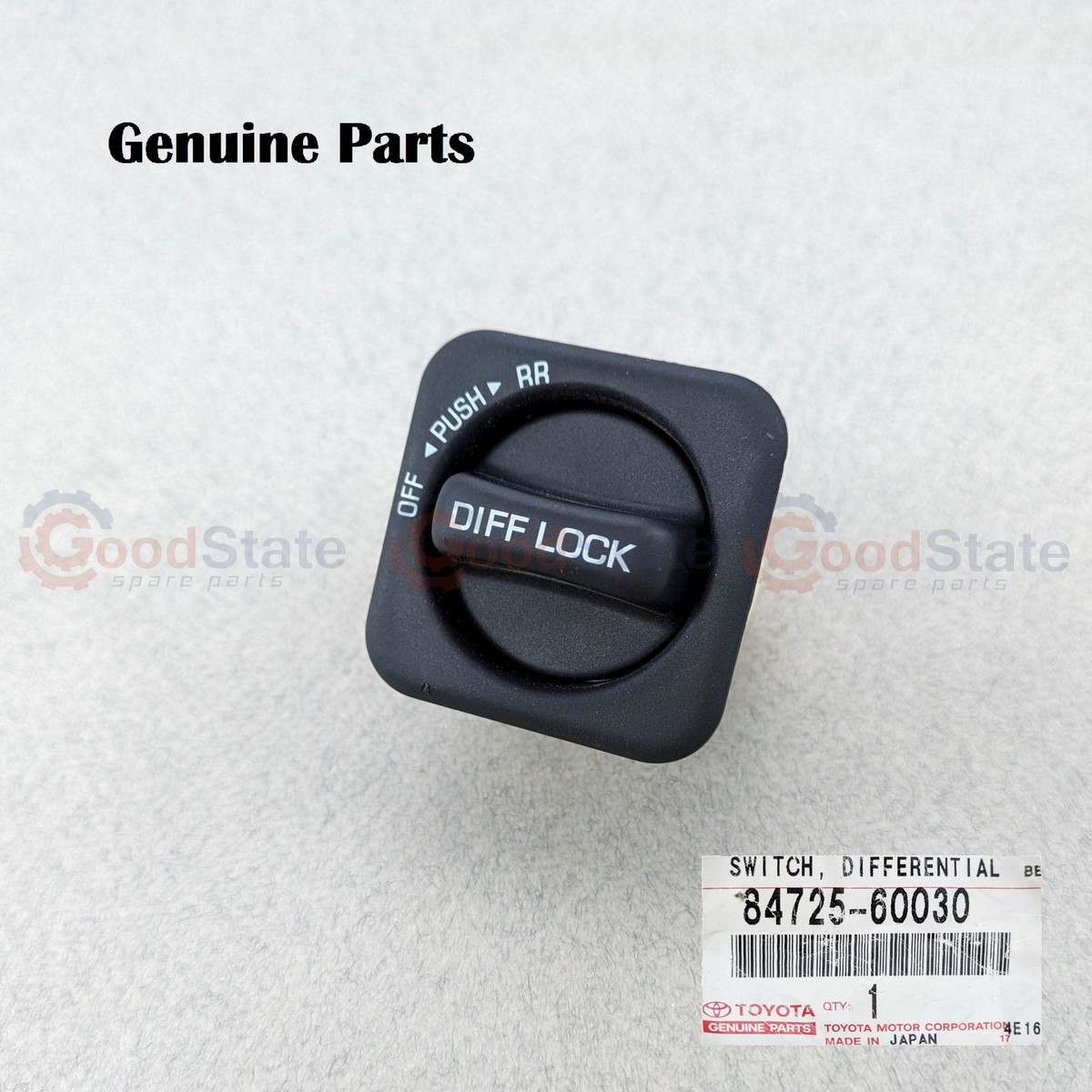 Reoページ FR/RR Differential Lock Switch - OEM Toyota - Fits (ELEC60020)
