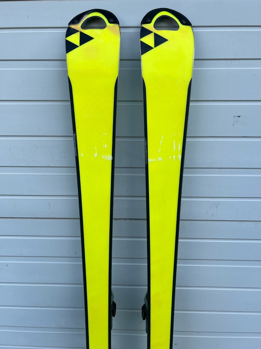 FISCHER WORLD CUP RC4 FIS 165 SLALOM SL RACE SKIS WITH Z20