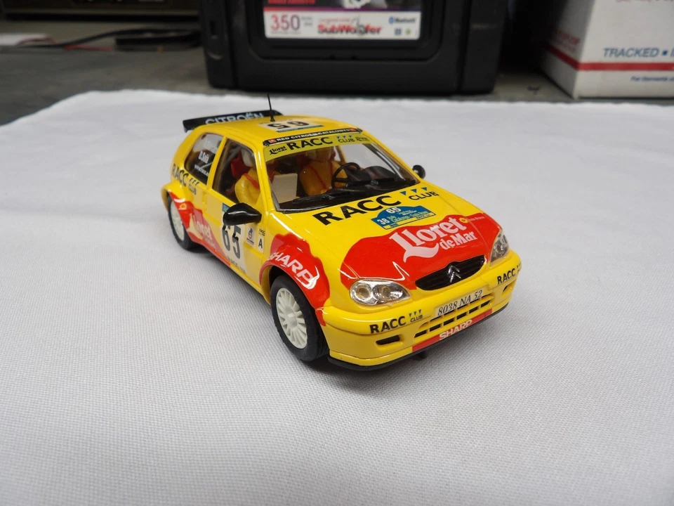 ninco 1/32 scale slot car  Citroen saxo #65 lloret de mar - Image 2 of 4