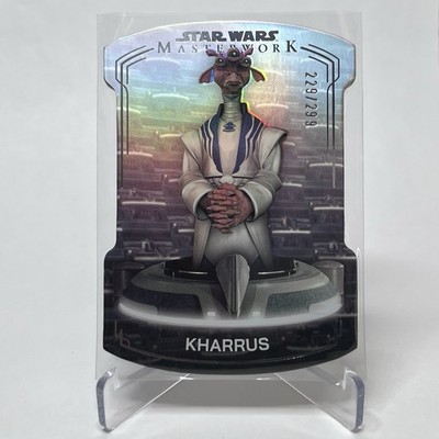 2026 Star Wars Masterwork Kharrus Refractor Galactic Pods Die Cut 229/299