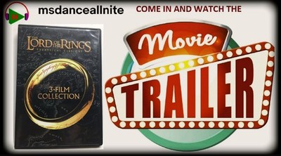 The Lord of the Rings Trilogy 3-Film Collection (DVD,2012,3-Disc Set,Widescreen)