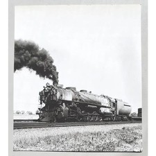 Vintage Union Pacific 9511 Locomotive Real Photo Approx 11" x 10.25" S4-4