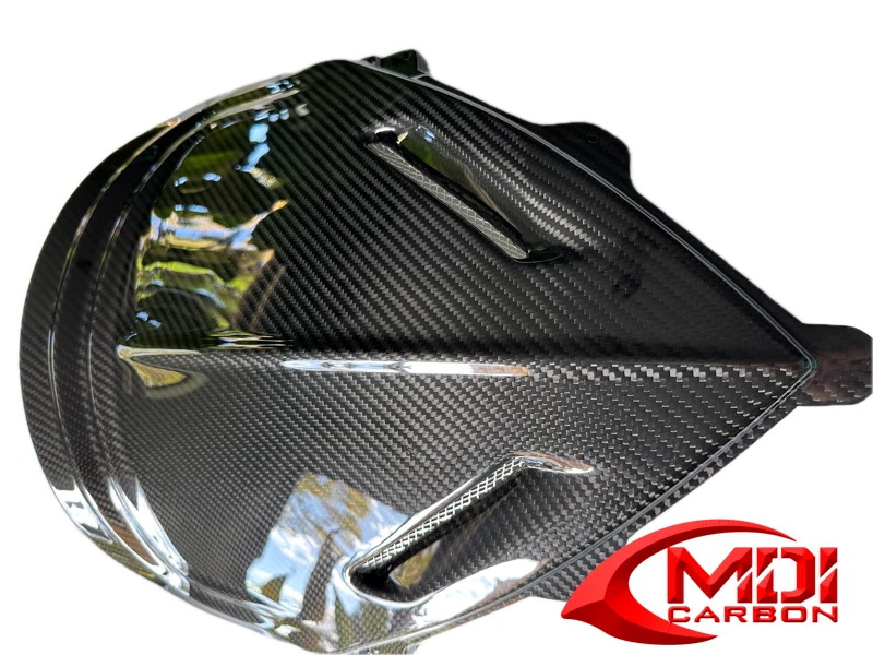 BMW K1200S K1300S 100% fibra de carbono parabrisas carenado capucha Foto 2 de 4
