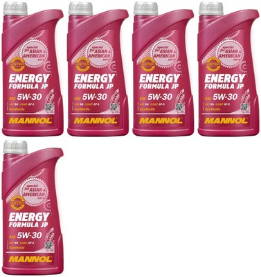 5l Mannol 7914 Energy Formula JP 5W-30 (Japan, Korea, US) 5x1l 