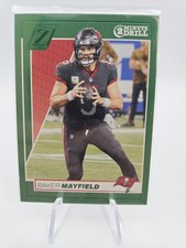 ​2024 PANINI ZENITH FOOTBALL - BAKER MAYFIELD MINUTE DRILL GREEN PARALLEL #94 🔥