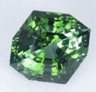 Gotham Gala 5.06ct Green Kite Step Tourmaline Ring 14k Gold Earth Mined Diamonds — photo 7