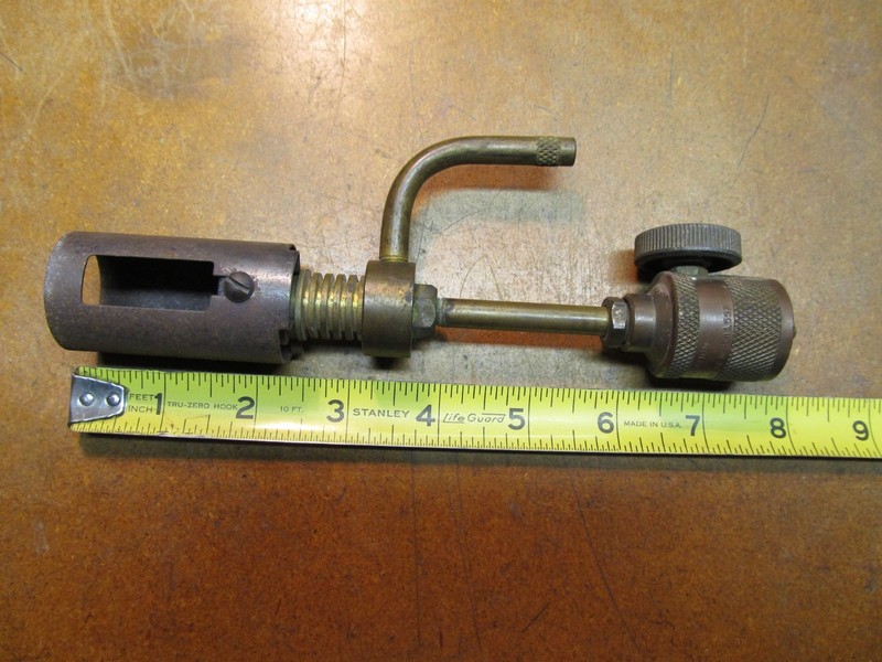 older used Bernz-O-Matic refrigerant leak detector tool