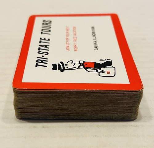 Tri-State Tours Deck Of Liberty Advertiising Playing Cards Galena Illinois - Picture 8 of 18