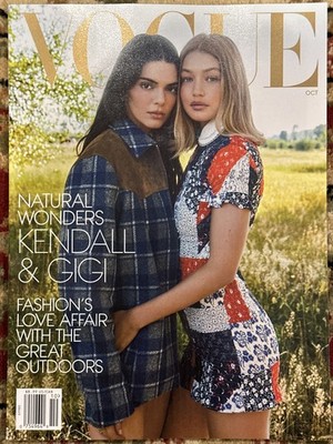 Vogue Magazine October 2025 Kendall & Gigi