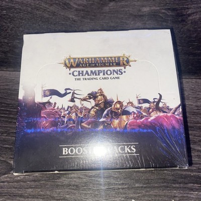 Warhammer Age Of Sigmar Champions TCG Sealed 24 Booster Display Box DE Deutsch