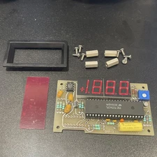 DATEL PC-7208-B LED Display Board, Bezel Panel Mount 2V range DM-31 ASSY 7205