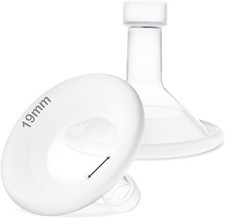 Nenesupply 19mm Soft Flange Compatible with Medela Breast Pump Parts Replace...