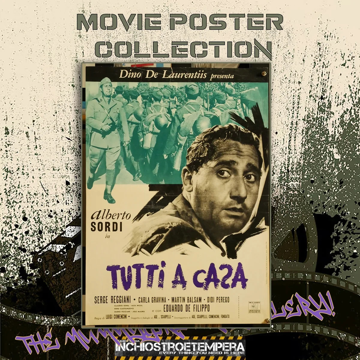 Alberto Sordi: Tutti a casa | Fotobusta Originale (set di 2) - Movie Poster