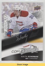 2017 Upper Deck MVP High Series Rookies Silver Script Nikita Scherbak READ 0wp8