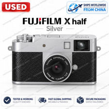 Fujifilm X-Half Digital Camera Charcoal 10.8 Mm Compact Travel Silver X Half