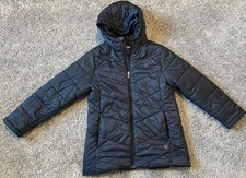 Spyder Puffer Jacket Girls Size Large Black Shield Lite