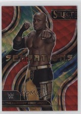 2023 Select WWE Sensations Red Wave Prizm The All Mighty Bobby Lashley #3 1o22