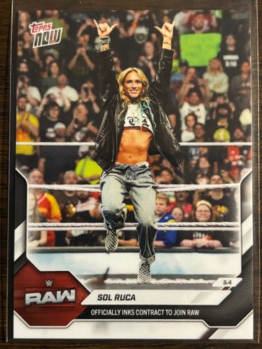 Sol Ruca – Sol Ruca - 2026 WWE Topps NOW® - Card 55 - PR: 1389