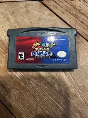 Pokemon Pinball Ruby & Sapphire (Nintendo Gameboy Advance, 2003) Game Only
