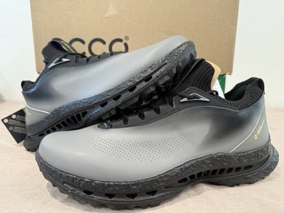 ECCO BIOM C5 GTX Golf Shoes Gore-Tex Steel Gray Black Men s US 11-11.5 EU 45 NEW