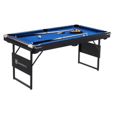 MD Sports 5.5 Ft Folding Pool Table 2 Cues  Complete Billiard Accessory Set