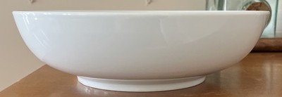 Pier 1 Luminous White Pasta Bowl 9'' One (1) Replacement Porcelain #86404431