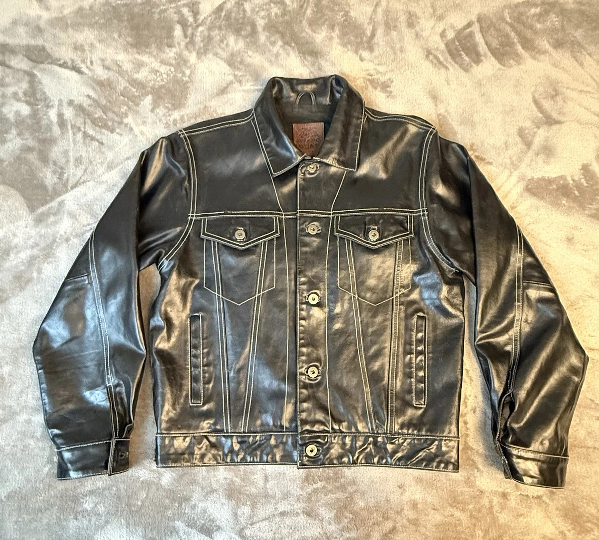 Gap Leather Outer Shell Coats, Jackets & Vests for Men for Sale