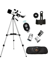 Gskyer AZ70400 400mm Astronomical Refracting Telescope 70mm Aperture AZ Mount