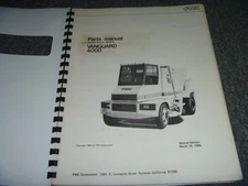FMC Model Vanguard 4000 Street Sweeper Parts Catalog Manual No. 303834  xo